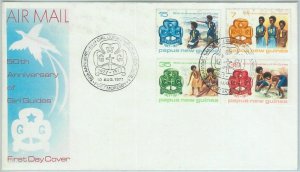 67120 - PAPUA NEW GUINEA - Postal History - FDC COVER 1977: GIRL GUIDES-