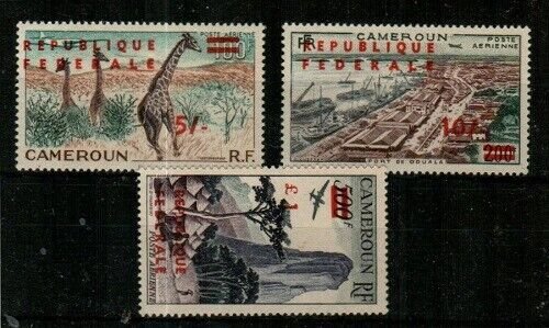 Cameroun Scott C38-40 Mint NH TH1235]