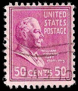 # 831 USED WILLIAM HOWARD TAFT