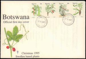 Botswana, Worldwide First Day Cover, Plants
