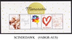 AUSTRALIA - 2021 MEMORABLE MOMENTS - MIN. SHEET MINT NH