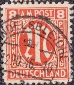 Germany Allied Occupation - 1945 3N6a Used