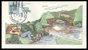 #2123 School Bus 1920s Collins FDC