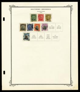 Southern Rhodesia 1924 to 1964 Stamp Collection