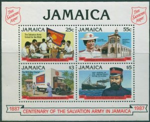 Jamaica 1987 SG702 Salvation Army MS MNH