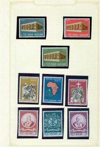 VATICAN 1960s/70s Religion Art MNH MH Collection(Apx 90+Items)(Top 709)