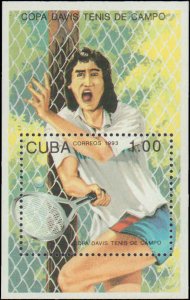 Cuba #3483, Complete Set, S/S Only, 1993, Sports, Never Hinged