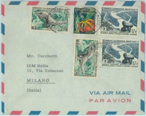 86333 - SENEGAL AOF - POSTAL HISTORY - AIRMAIL COVER to ITALY 1959 Pangolin