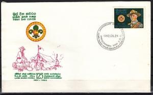 Sri Lanka, Scott cat. 639. Scouting Year issue. First day cover. ^