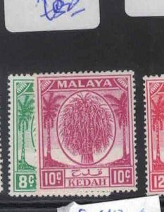 Malaya Kedah SG 81A, 82 MOG (9gzg) 