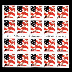 WCstamps: U.S. Scott #3635 (CF1) 37c Booklet Counterfeit VF Mint OGnh CV $350