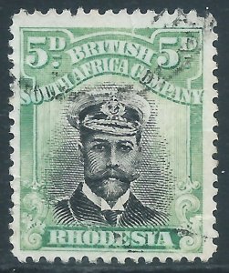 Rhodesia, Sc #126, 5d Used