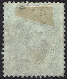BRITISH HONDURAS 1865 QV 1D NO WMK PERF 14