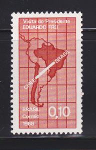 Brazil 1093 Set MNH Maps