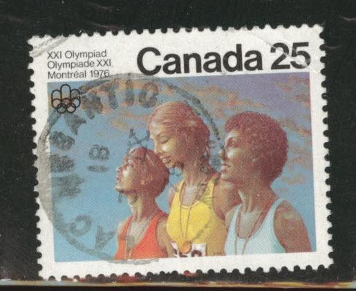 Canada Scott 683 used 1975 Olympic stamp 