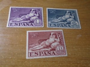 Spain  #  397-99  MH