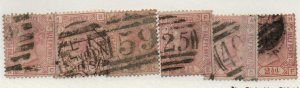 Great Britain 67 Plates 4-9 Used