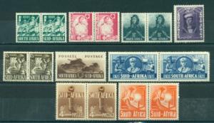 South Africa #81-89  Mint  F-VF  LH  Scott $78.00  Military