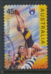 Australia SG 1612  Used  Self Adhesive - Australian Rules