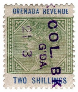 (I.B) Grenada Revenue : Duty Stamp 2/-