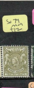 BRITISH EAST AFRICA (P1405B)  QV LION  8A  SG 74   MOG 