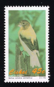 South Africa - Ciskei Scott #208-212 Stamp - Mint NH Set