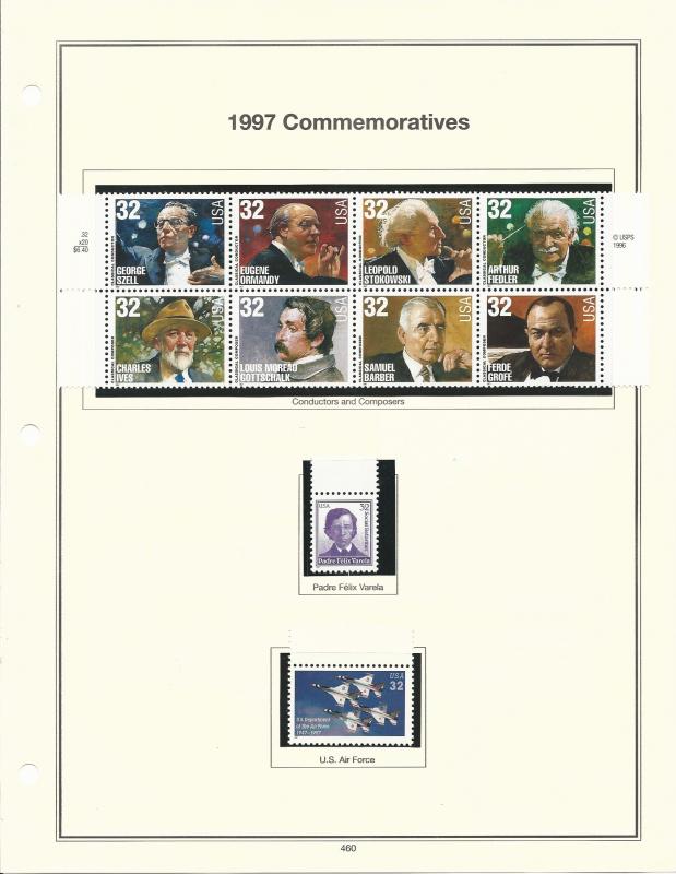 United States  Commemoratives  1997
