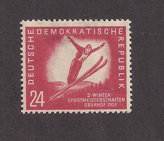 GERMANY - DDR SC# 77 F-VF OG 1951