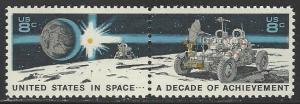 USA #1434-1435 Mint Never Hinged Space Achievement Se-tenant Pair