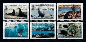 [71794] South Georgia 1991 Marine Life Elephant Seal  MNH