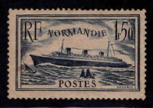 FRANCE Scott 300 MNH** 1936  Normandie  ship,