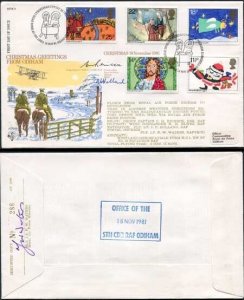 RFDC8 Christmas Signed by Puma Navigator and C.H. Reineck (A)