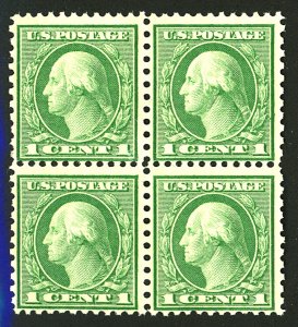 U.S. #538 MINT Block OG LH 