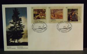 3911L   Canada   FDC's   # 1559a-c, 1560a-d, 1561a-c   Group of 7    $ 10.40