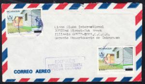 Nicaragua #C1156B(2) on Cover 
