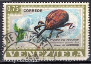 Venezuela; 1968: Sc. # 916: Used Single Stamp