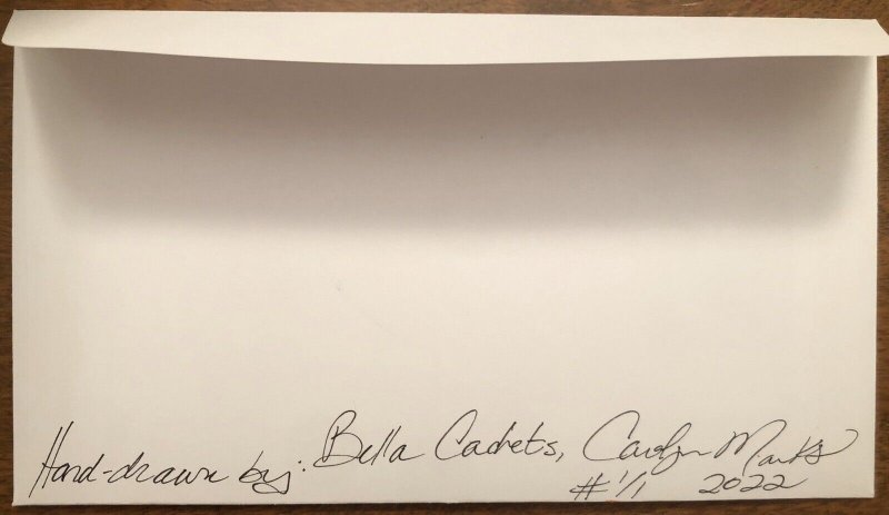 2022 Mariachi FDC HAND DRAWN CACHET Couple Dancing