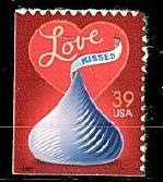 #4122 Love - Hersheys Kisses  - MNH