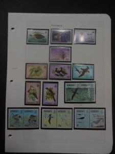 KIRIBATI : Beautiful collection. All Very Fine, Mint NH. Topicals. Scott Cat $82