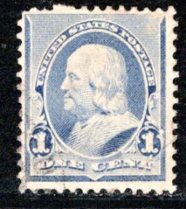 United States Scott # 219, used