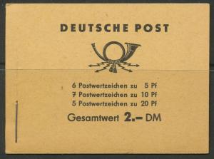 Germany DDR mint booklet #330c, 477b, 333a