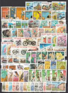 Nicaragua - 650+ different stamp collection