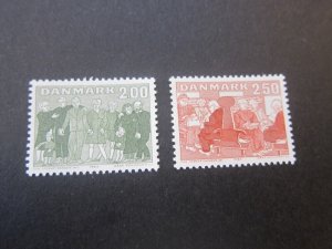 Denmark 1983 Sc 745-46 set MNH