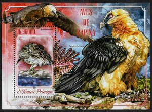 St Thomas & Prince Is #2825 MNH S/Sheet - Birds of Prey