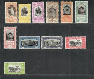 Romania Sc#196-206 M/H/F-VF, Complete Set, Cv. $219.75