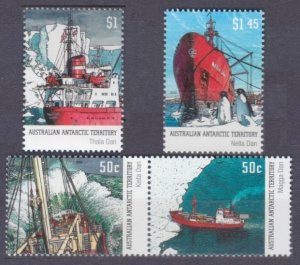 2003 Australian Antarctic Territory 153-156 Antarctic supply ships 10,00 €