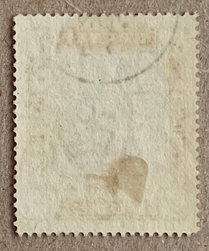 Brunei 1907 3c chocolate, nicley used. Scott 17, CV $26.00.  SG 25