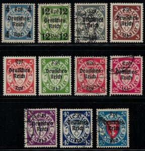 Danzig #241-6,8-52*/u  CV $52.50