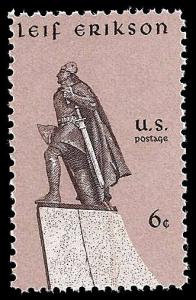 # 1359 MINT NEVER HINGED LEIF ERIKSON