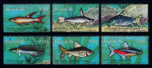 [64670] Brazil Brasilien 1976 Marine Life Fish  MLH